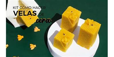 Kit Velas de Cera de Abeja
