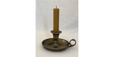 Velas de cera de abeja artesanales